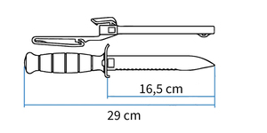 Glock Messer Abmessungen