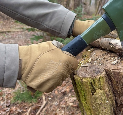 Gepflegte Handschuhe